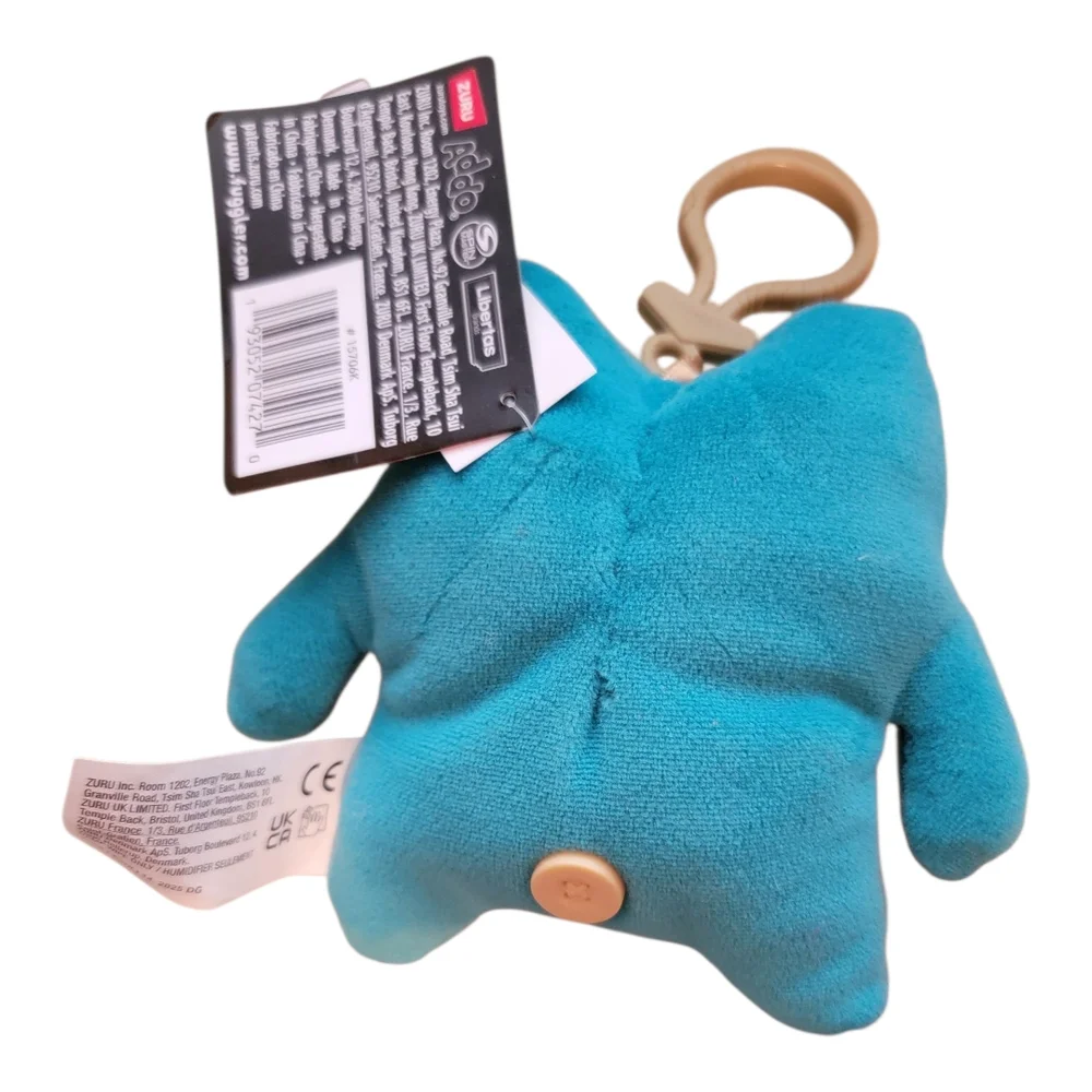Fuggler Blue Backpack Clip!! Greedy Grinner NWT‎